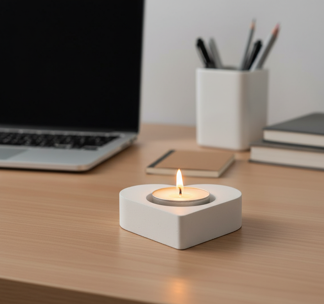Tea light candle holder