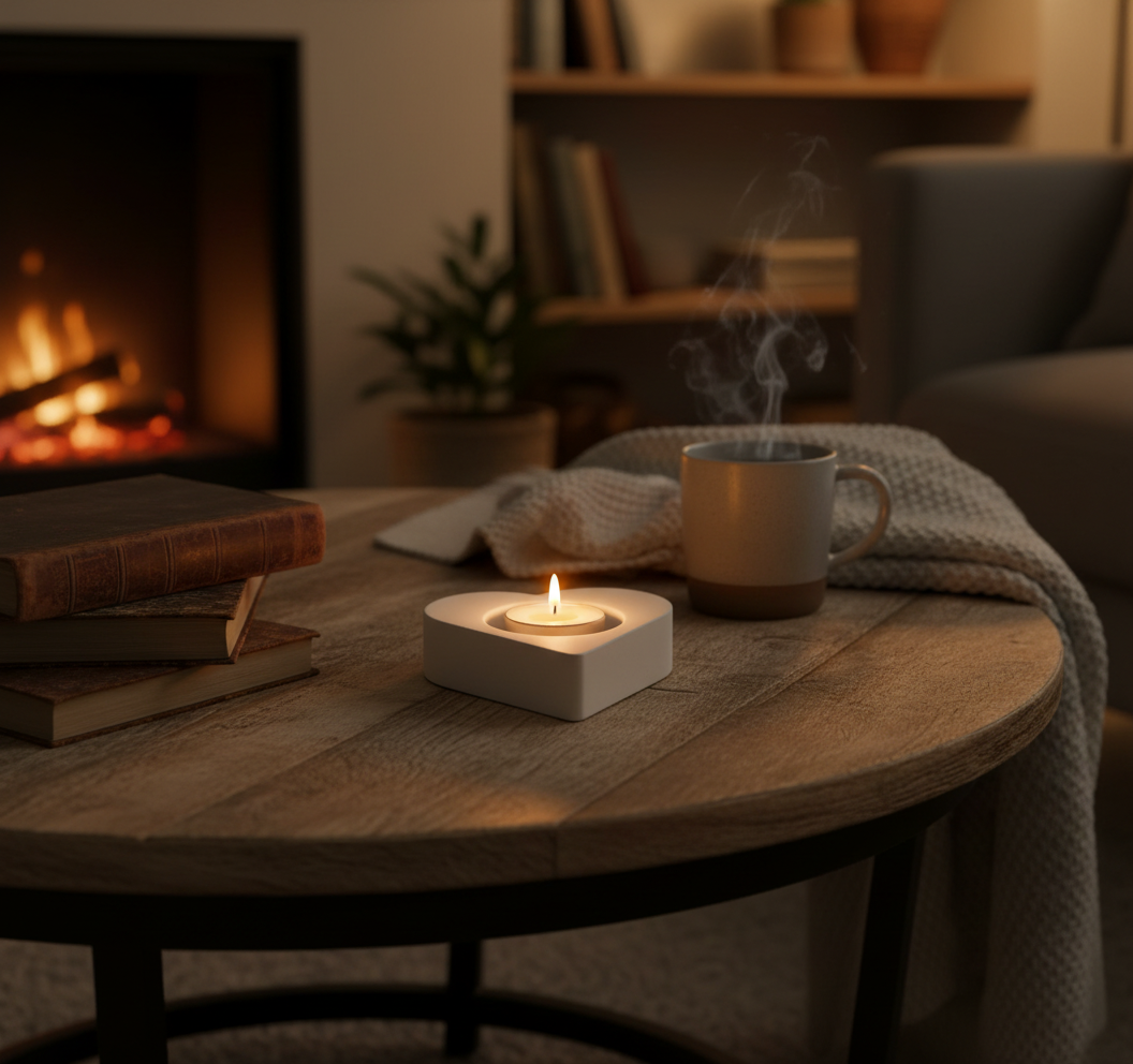 Tea light candle holder