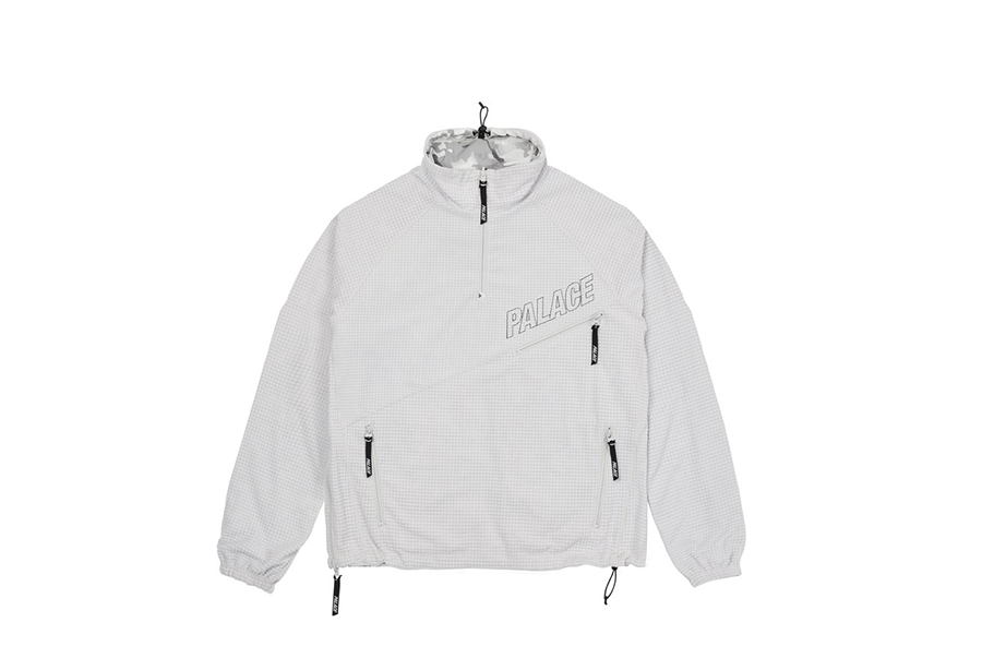 Palace Polar Grid Reverse Jacket Snow Camo (FW21) | FW21 - KLEKT