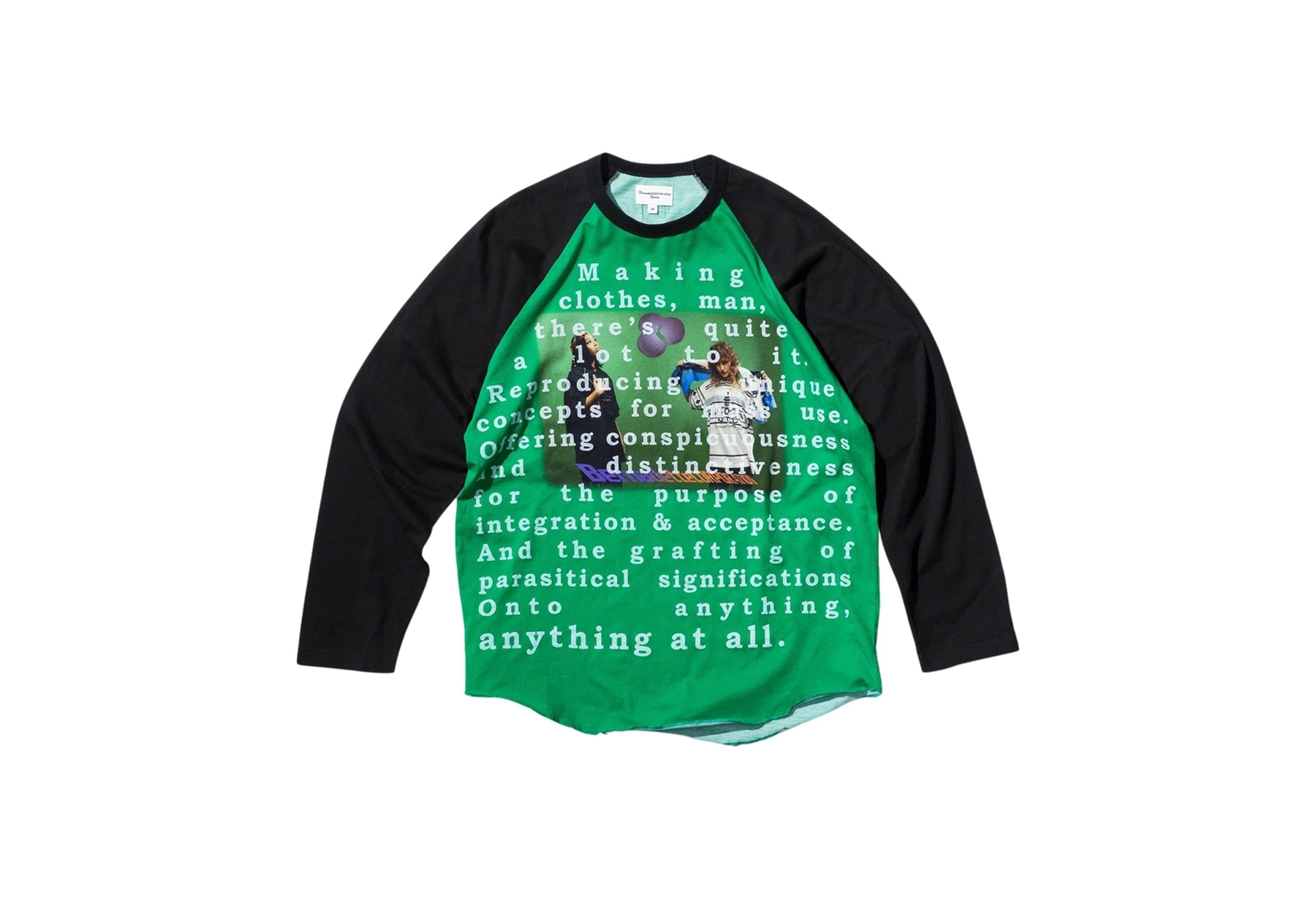 Supreme x Bernadette Corporation Raglan L/S Top Green (SS23) | TBC