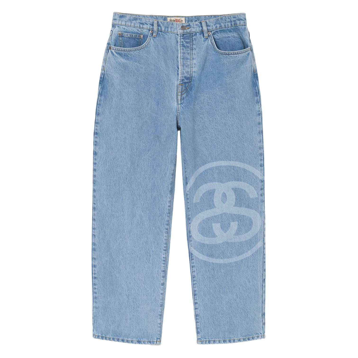 Stussy SS-Link Big Ol' Jeans Stone Wash (FW22) | TBC - KLEKT