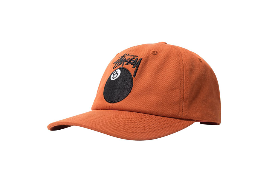 Stussy Stock 8 Ball Low Pro Cap Rust (FW21) | FW21 - KLEKT