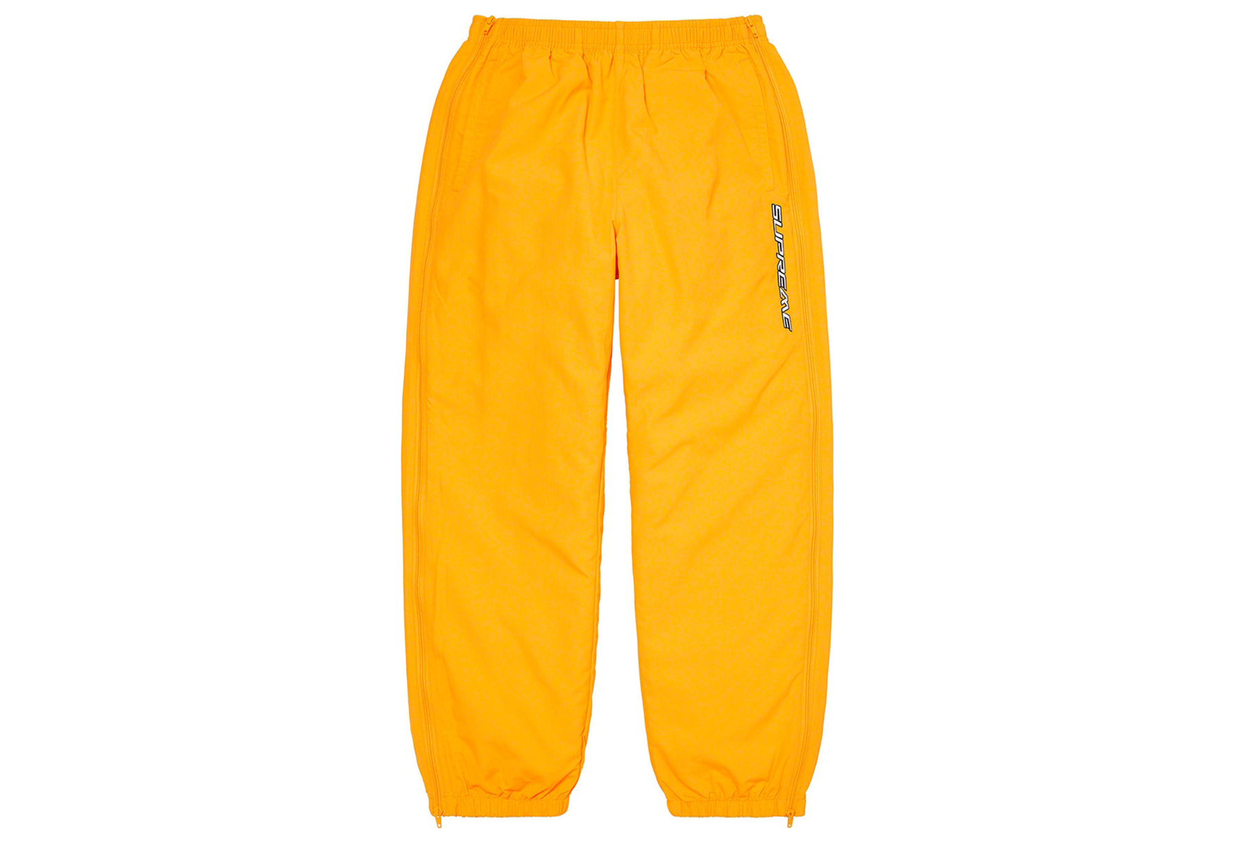 Supreme Full Zip Baggy Warm Up Pant Yellow (SS23) | TBC - KLEKT