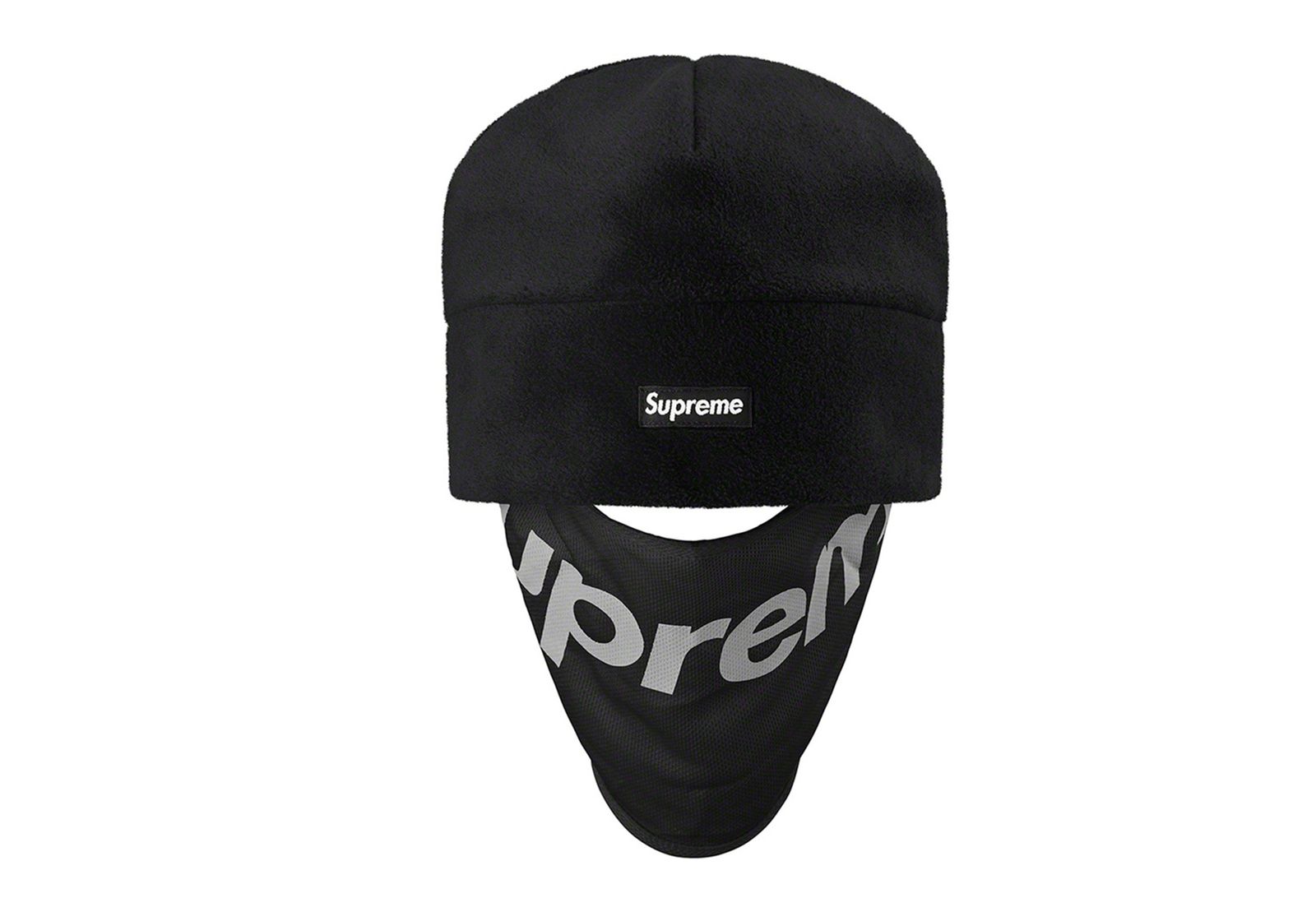 Supreme Polartec Facemask Beanie Black (FW22) | TBC - KLEKT