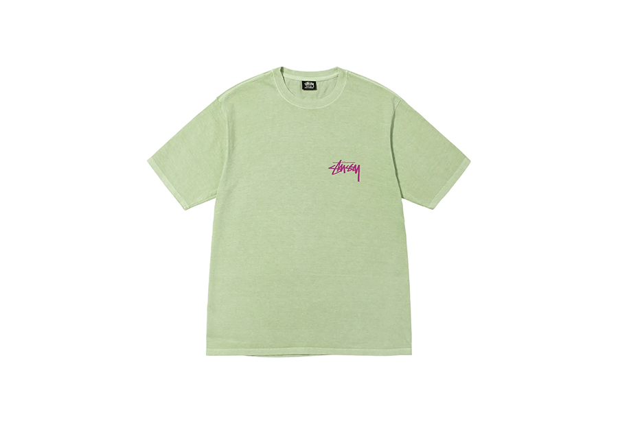 Stussy Skate Posse Pigment Dyed Tee Sage (FW22) | TBC - KLEKT