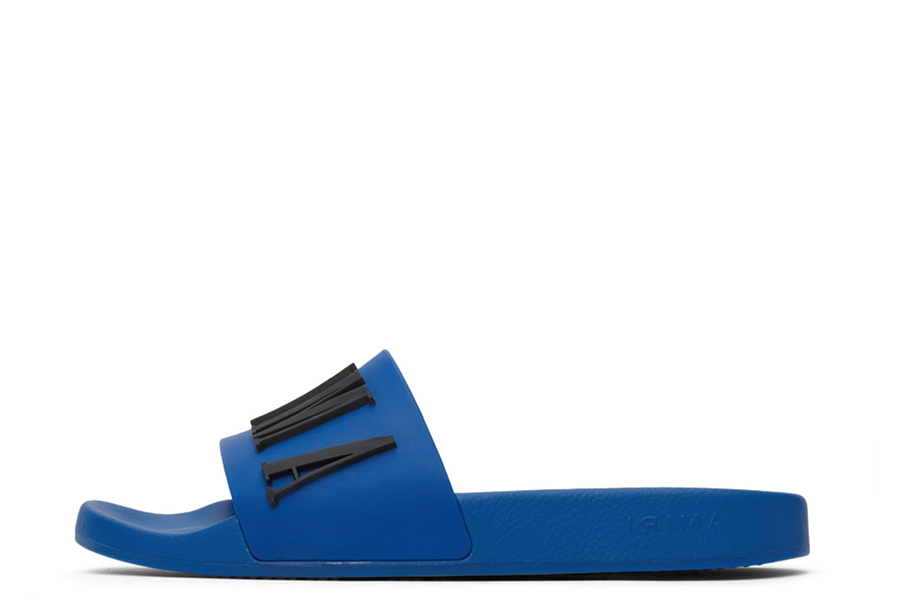 Amiri Pool Slide Blue MFS007008 KLEKT