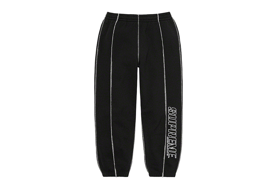 Supreme Coverstitch Sweatpant Black (SS22) | TBC - KLEKT