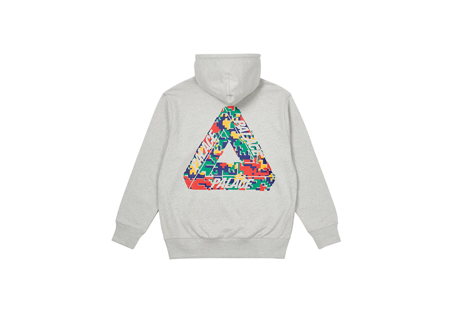 Palace Tri-Digi Hood Grey Marl (FW22) | TBC - KLEKT