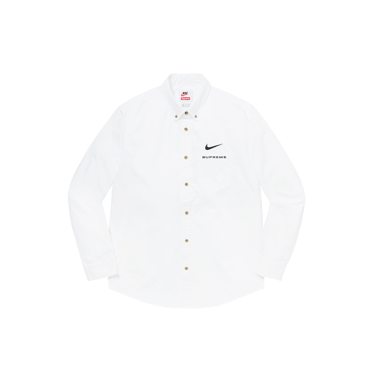 supreme nike cotton twill shirt Sサイズ - シャツ