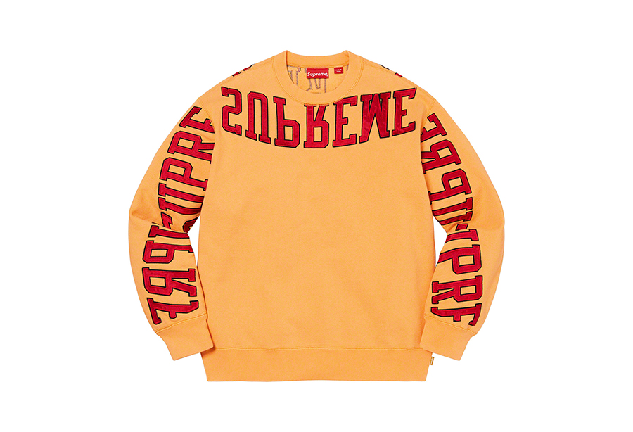 Supreme Side Arc Crewneck Light Pine