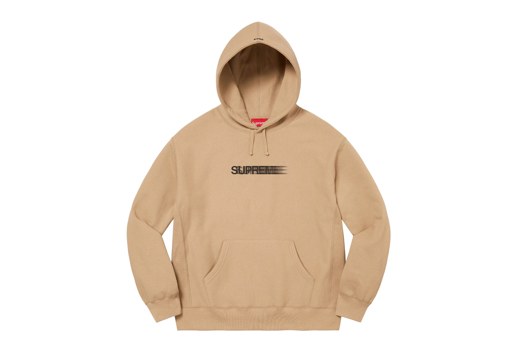 Supreme Motion Logo Hooded Sweatshirt Dark Tan (SS23) | TBC