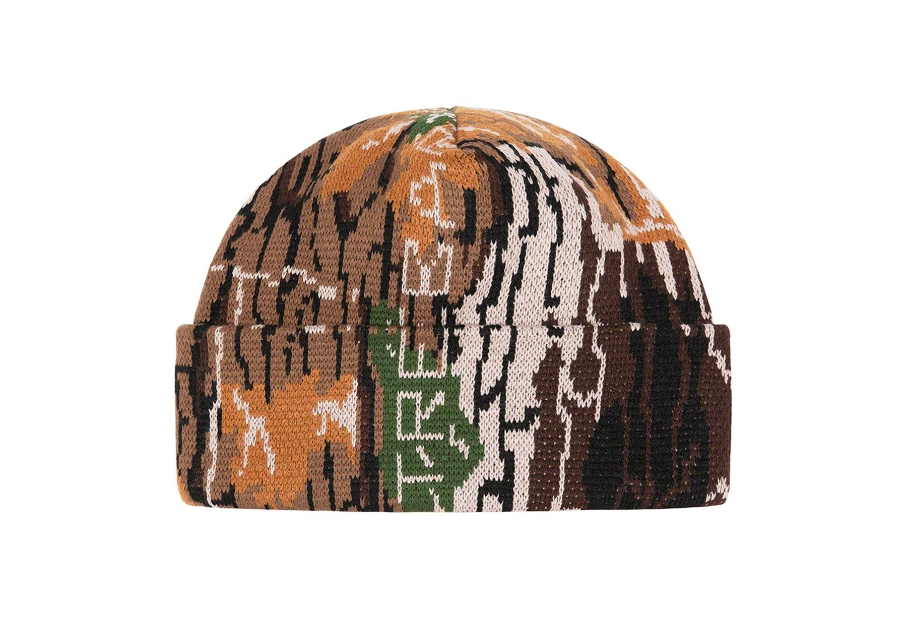 Supreme Trebark Camo Beanie Brown (FW22) | TBC - KLEKT