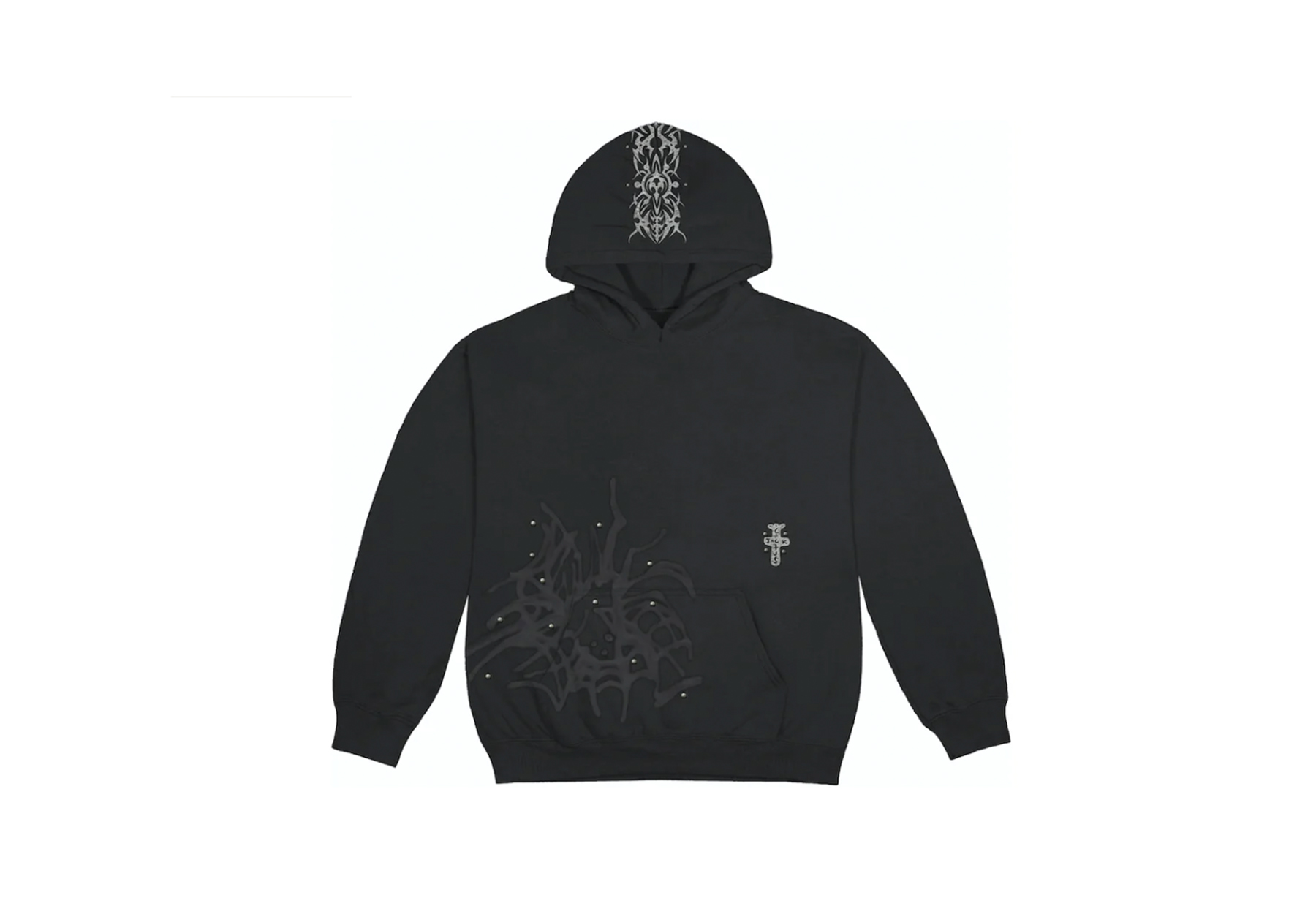 Air Jordan x Travis Scott Studded Pullover Hoodie Black (FW22