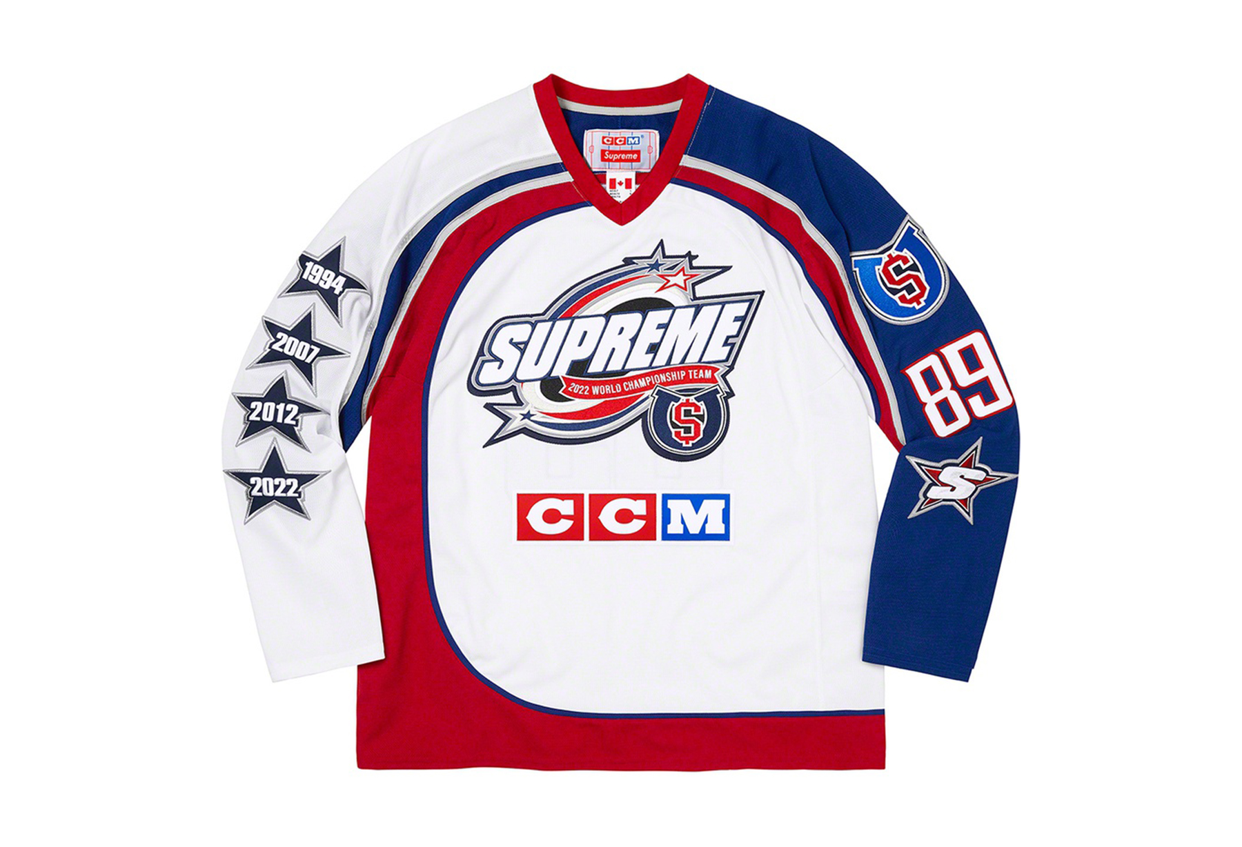 Buy Wholesale China Supreme Ccm Hockey 2023 All Stars Black White Replica  Jersey & Ccm Jersey at USD 2