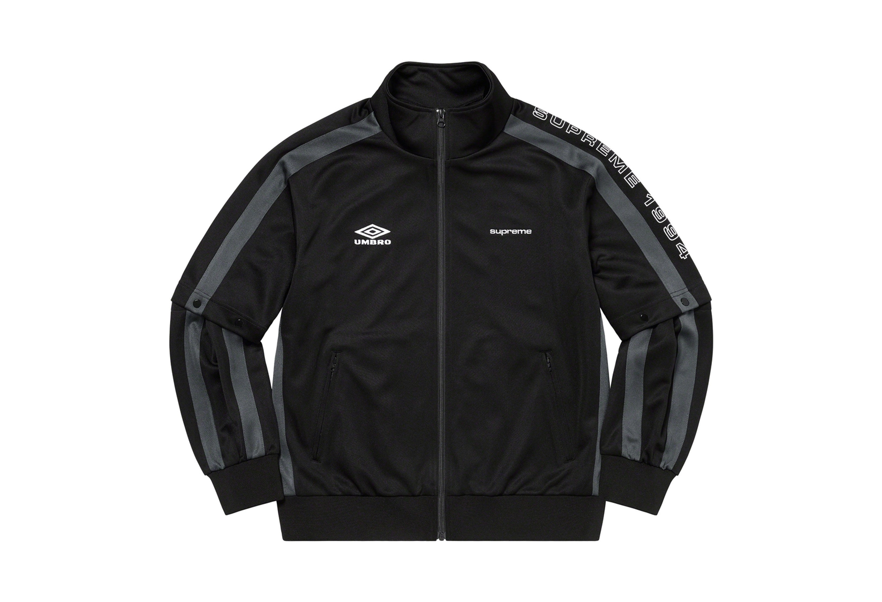 Supreme x Umbro Snap Sleeve Jacket Black (SS23) | TBC - KLEKT