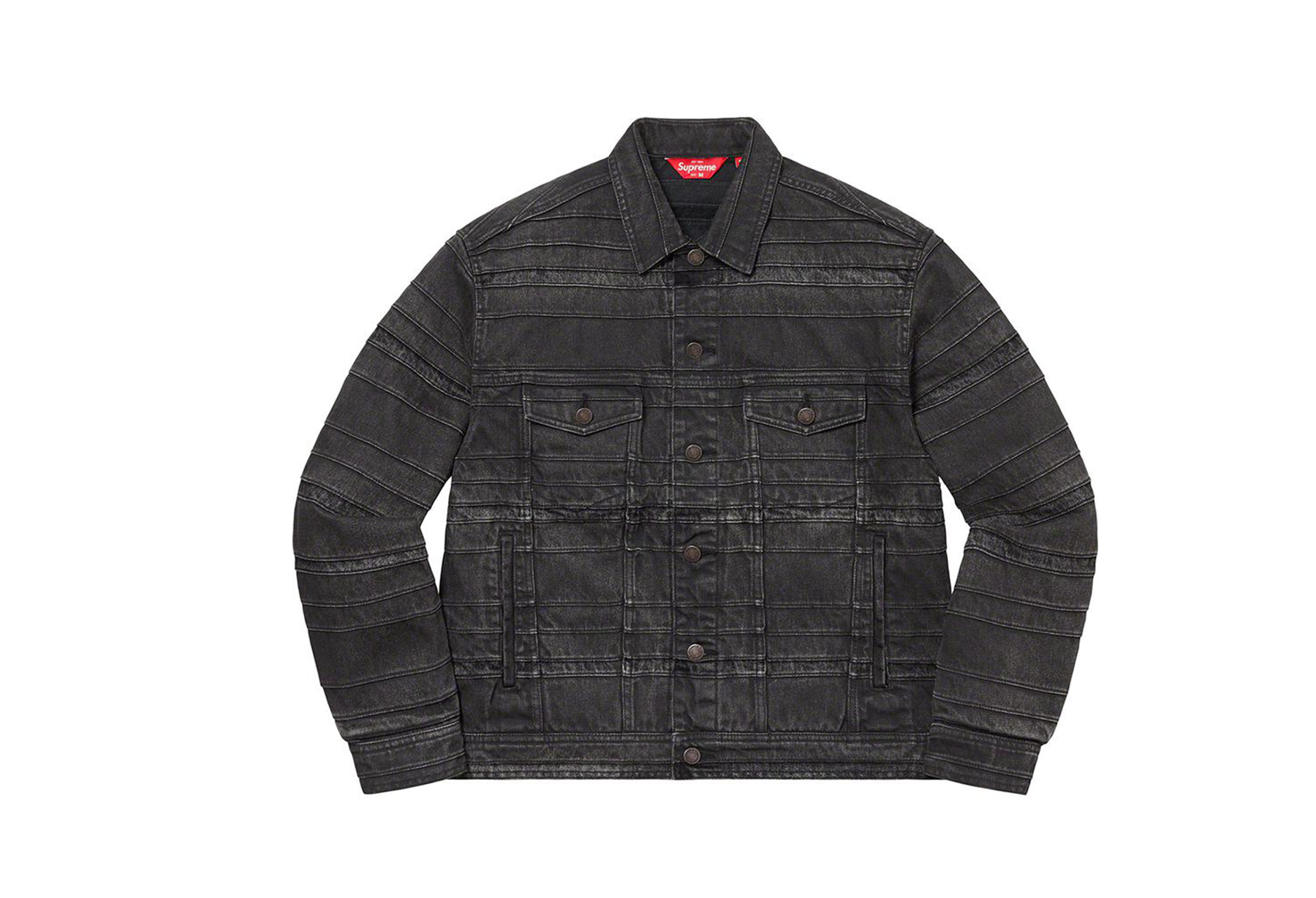 Supreme Layered Denim Trucker Jacket FW22 equaljustice.wy.gov