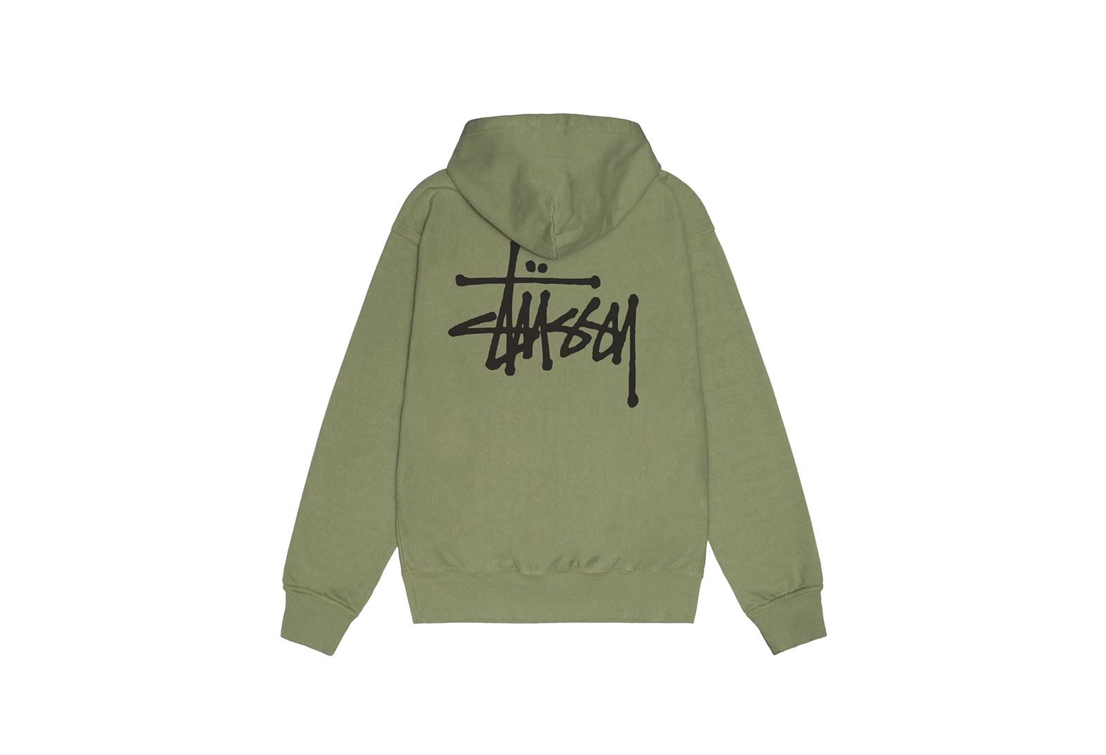 Stussy Basic Stussy Pigment Dyed Hoodie Artichoke (SS23