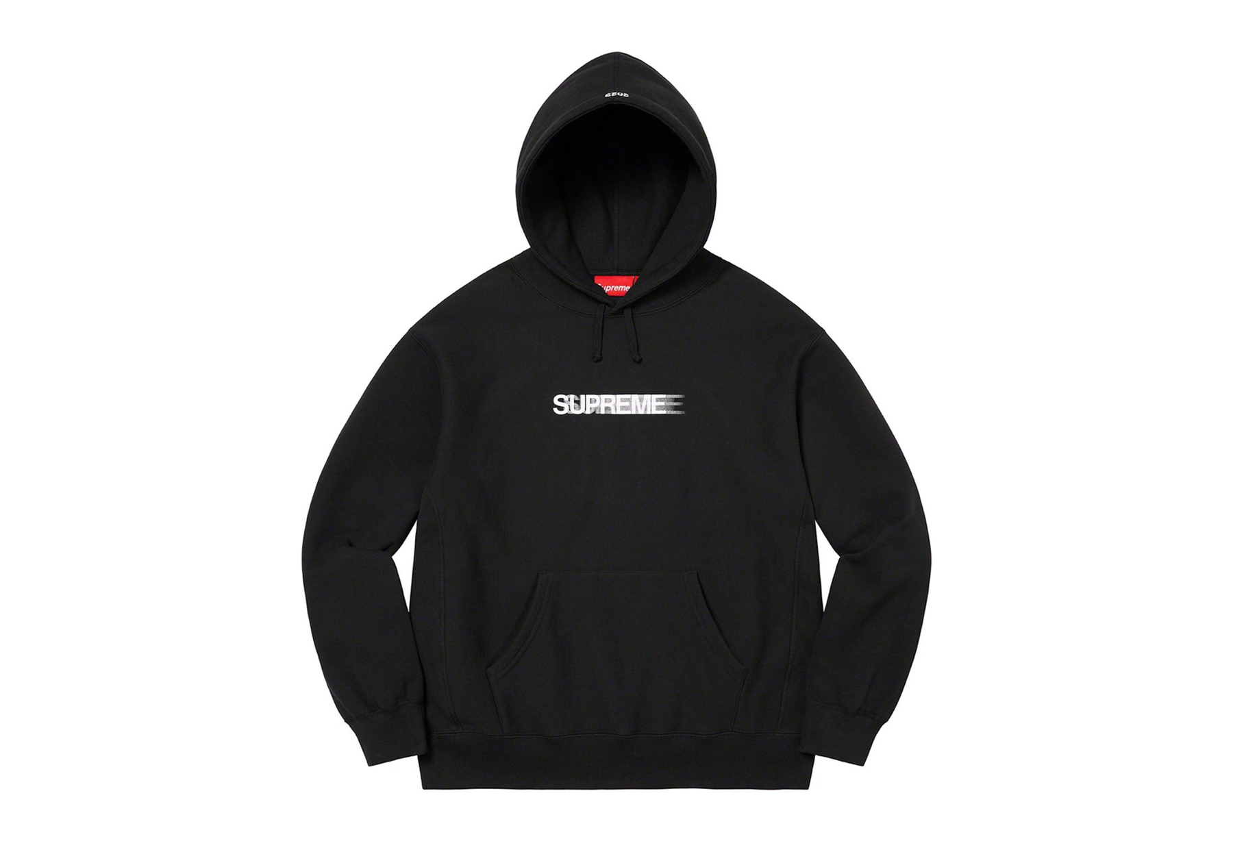 Supreme Motion Logo Hooded Sweatshirt Black (SS23) | TBC - KLEKT