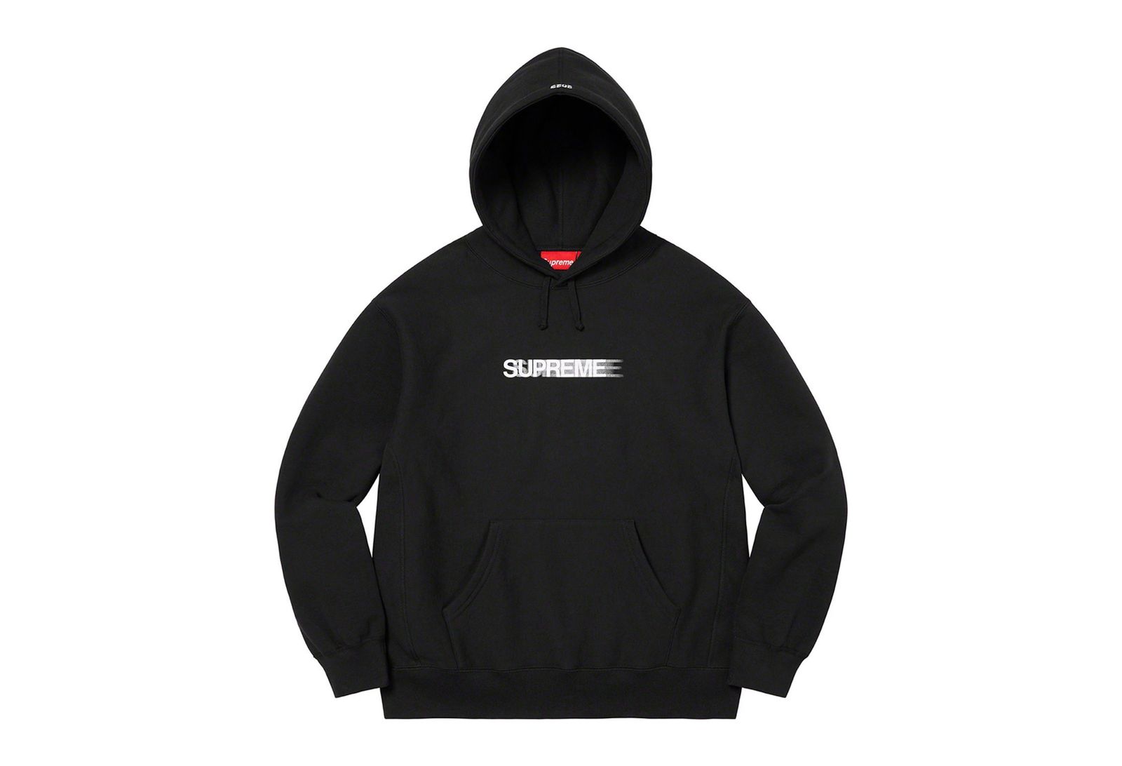 Supreme Motion Logo Hooded Sweatshirt Black (SS23) | TBC - KLEKT