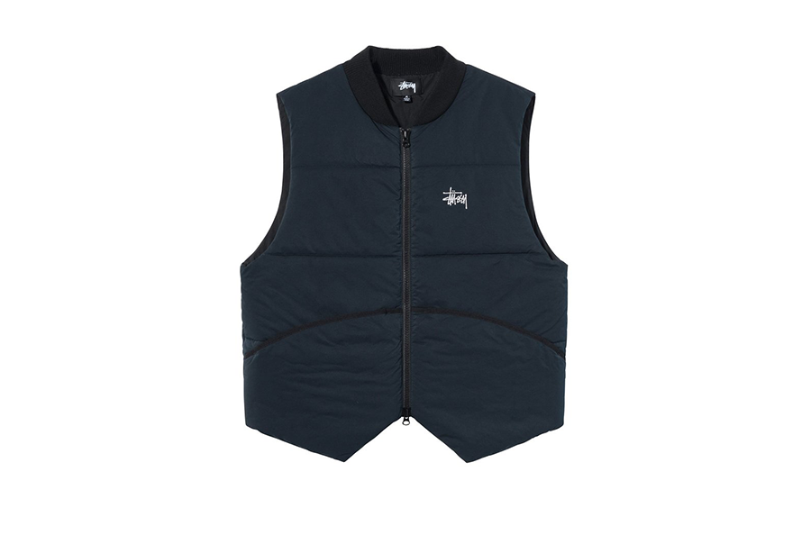 Stussy Primaloft Quilted Vest Navy (FW21) | FW21 - KLEKT