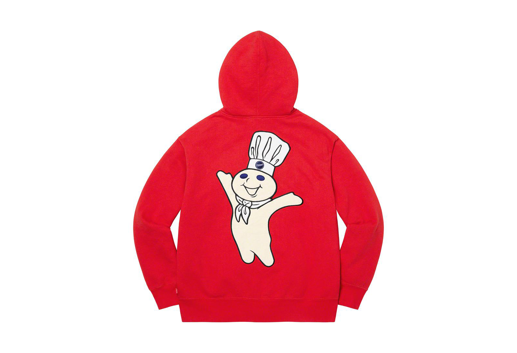 Supreme Doughboy Zip Up Hooded Sweatshirt Red