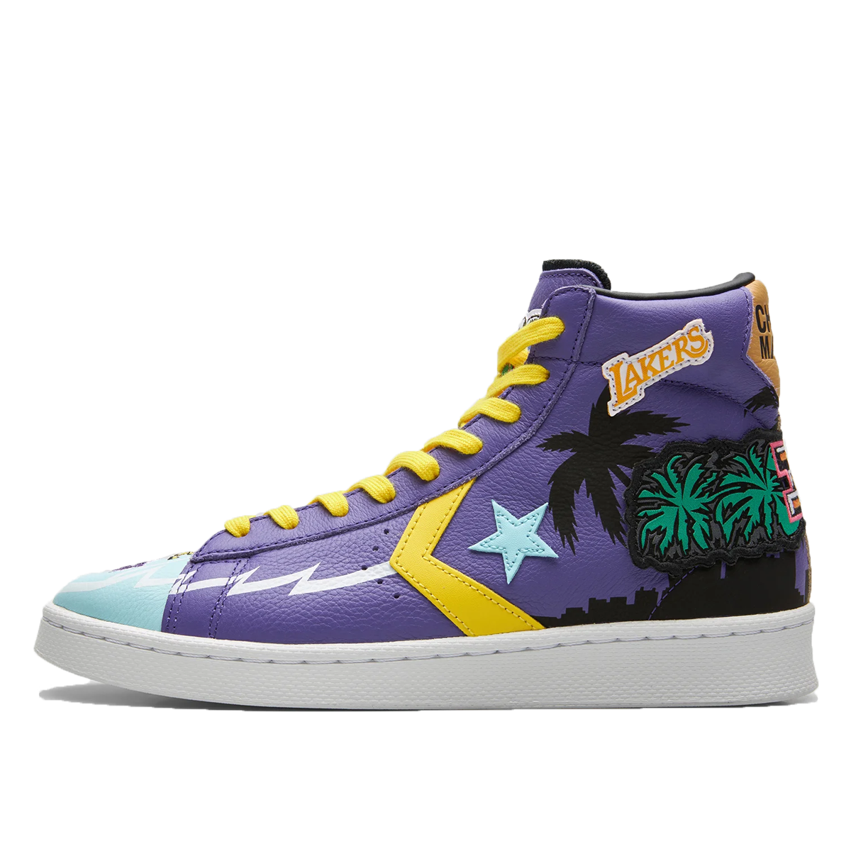 Converse x Chinatown Market Pro Leather Hi Lakers 2021 171240C