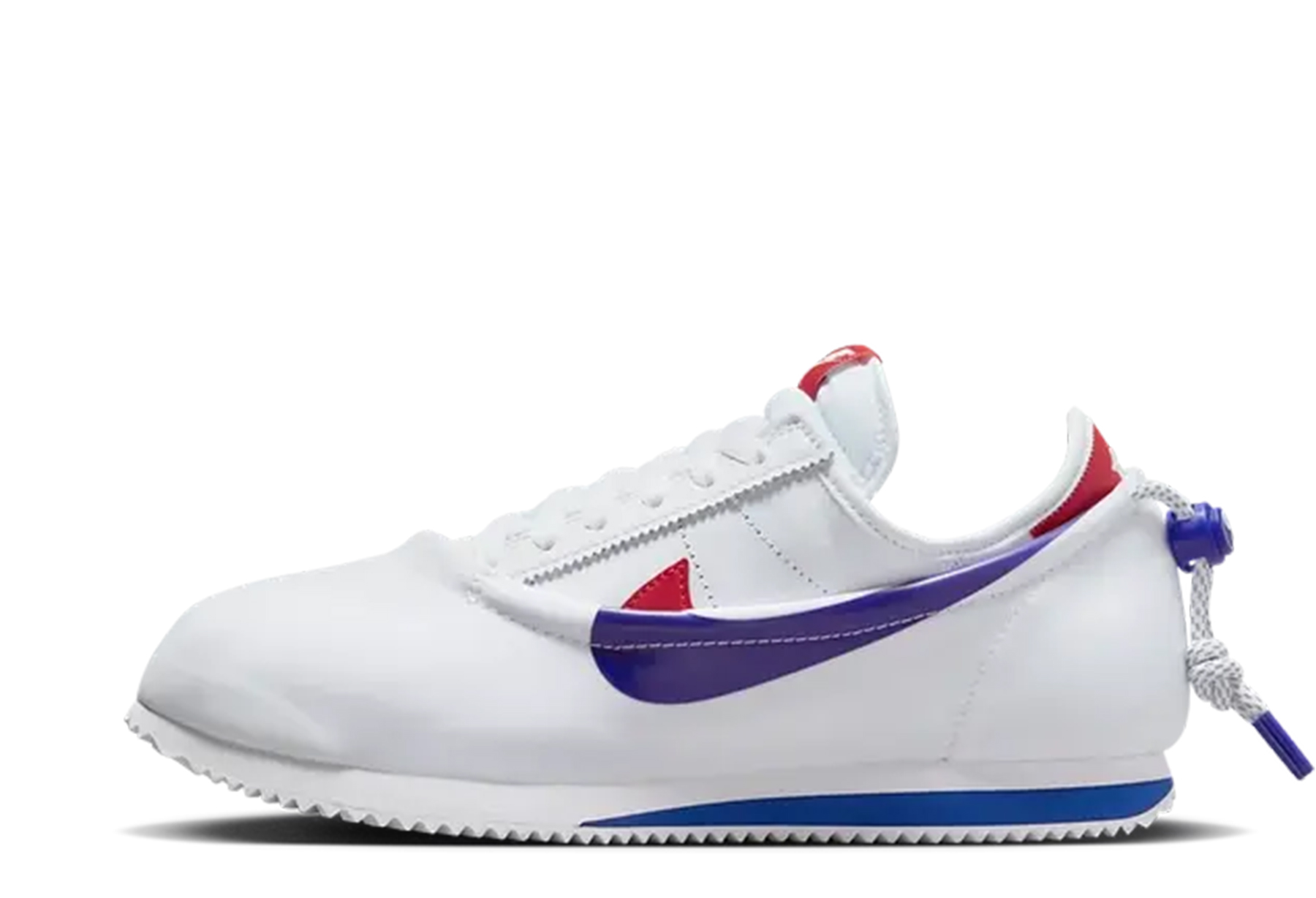 Nike x CLOT Cortez White Game Royal Red (2023) | DZ3239-100 - KLEKT