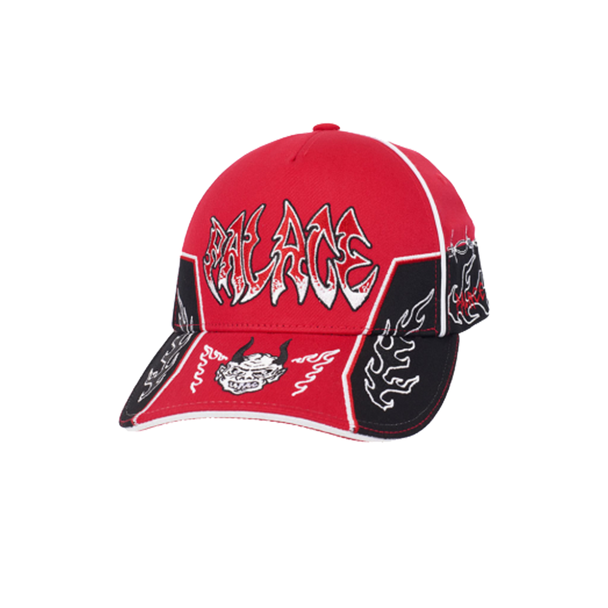 Palace x Lotties Racing 5-Panel Red (SS21) | SS21 - KLEKT