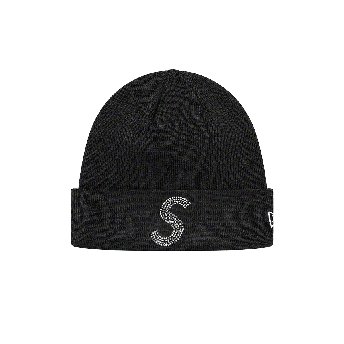 Supreme New Era Swarovski S Logo Beanie Black (SS21) | SS21 - KLEKT