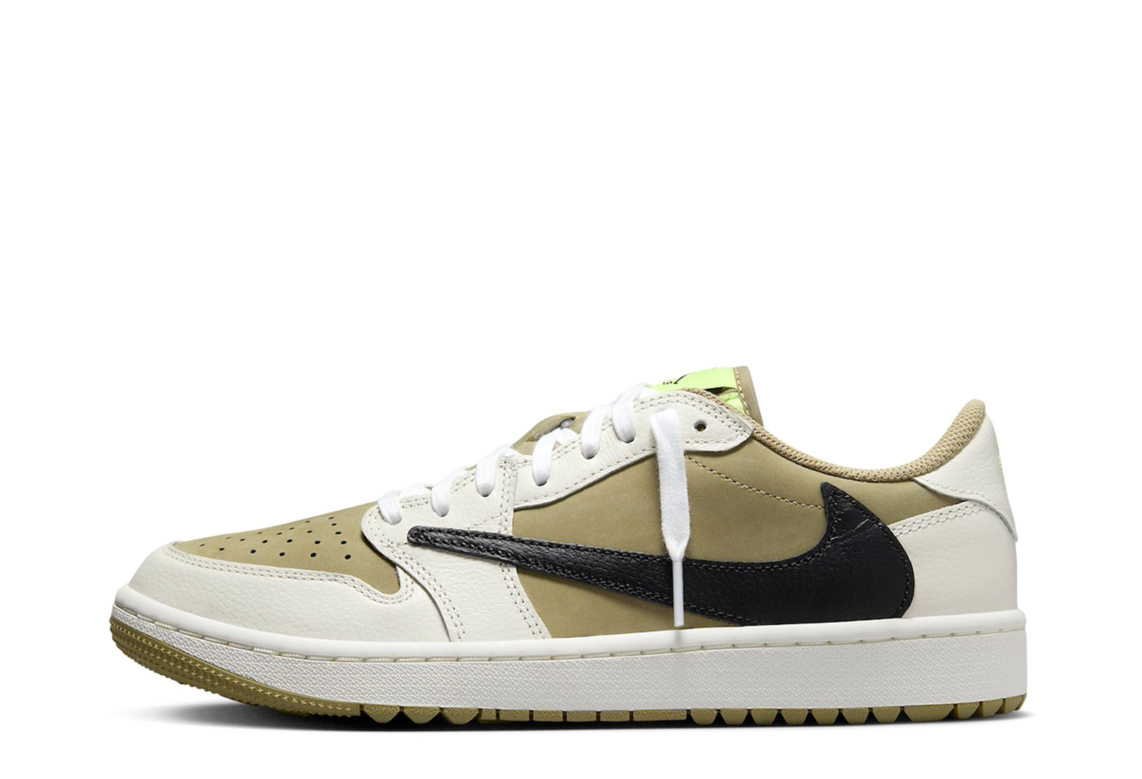 Air Jordan x Travis Scott 1 Low Golf 'Neutral Olive' (2023 