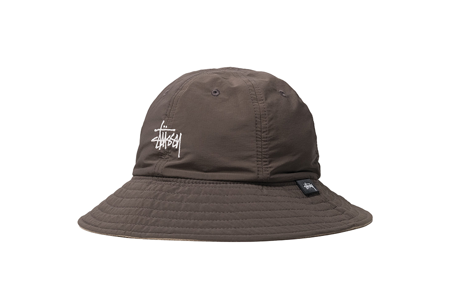 Stussy Reversible Nylon Trail Bucket Brown (FW21) | FW21 - KLEKT