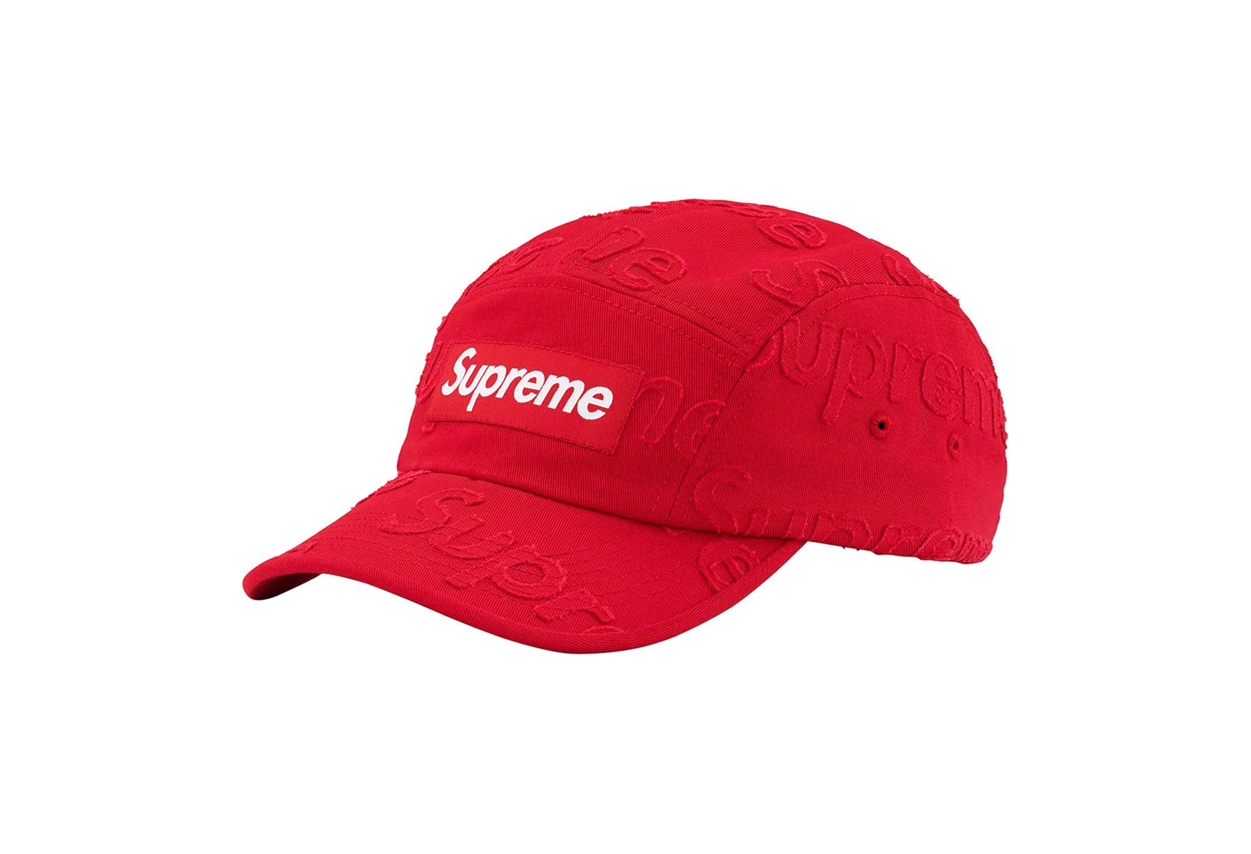 Supreme Lasered Twill Camp Cap 