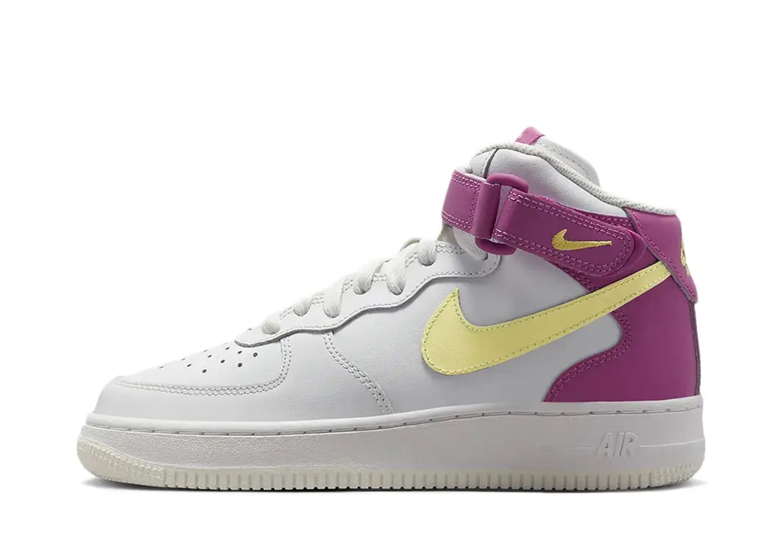 Nike Air Force 1 Mid GS Fuchsia Citron (2023) | DH2933-100 - KLEKT