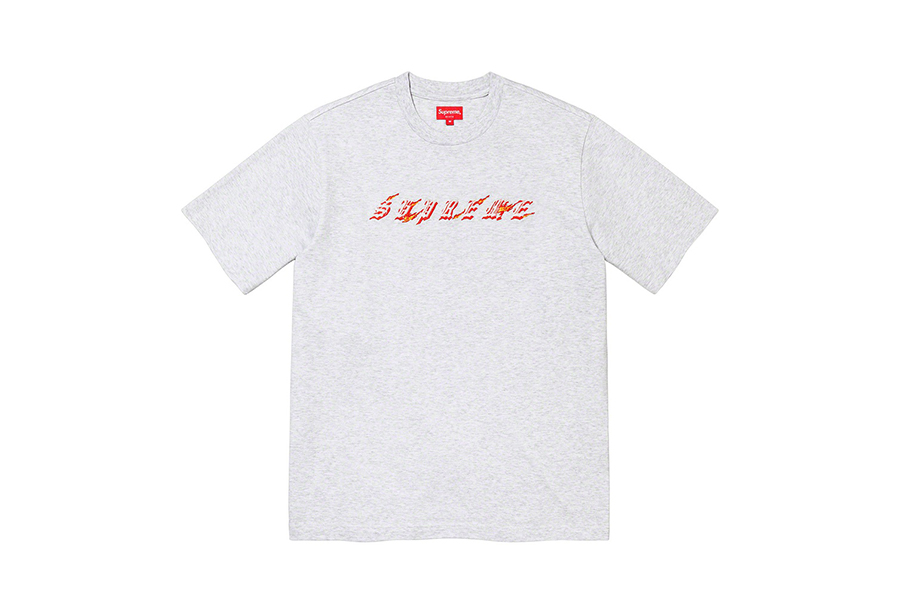 Supreme Flames S/S Top Ash Grey (SS22) | TBC - KLEKT