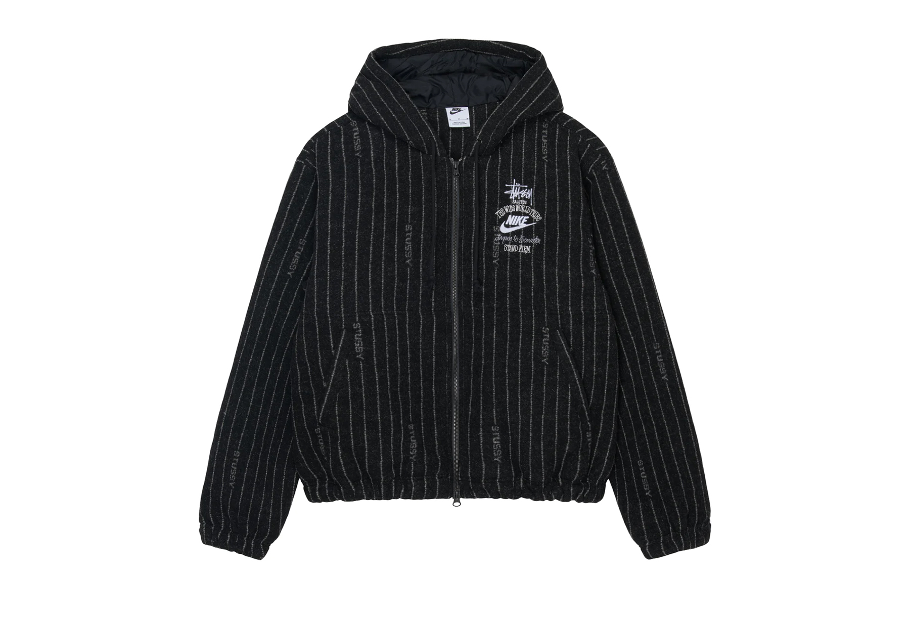 Stussy x Nike Stripe Wool Jacket (SS23) | TBC - KLEKT