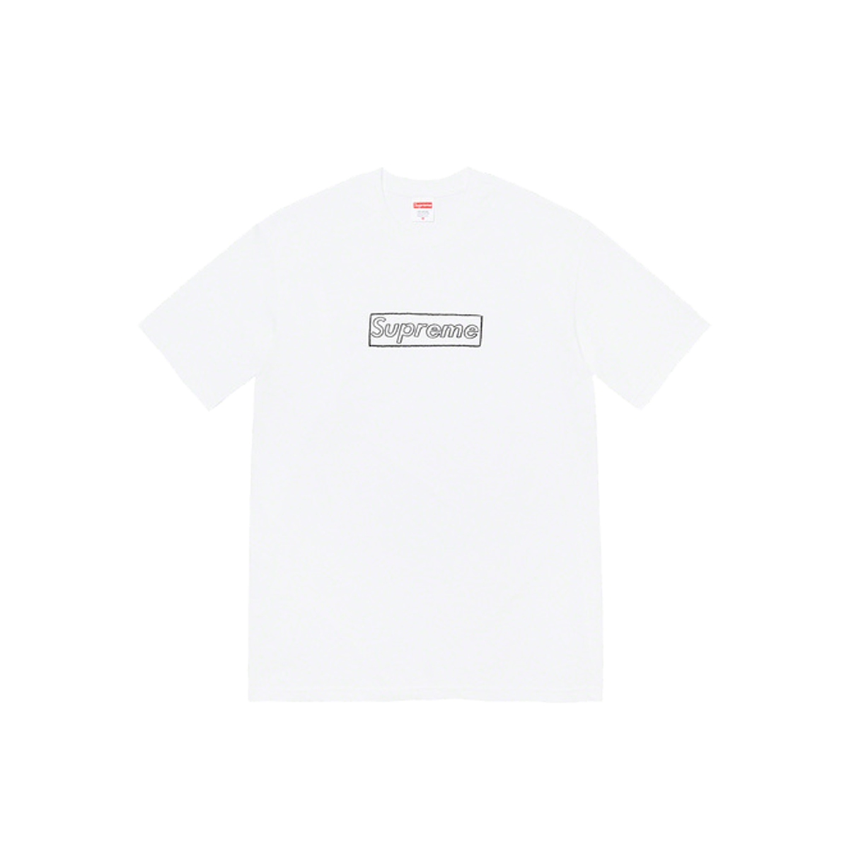 Supreme x KAWS Chalk Box Logo Tee White (SS21) | SS21 - KLEKT