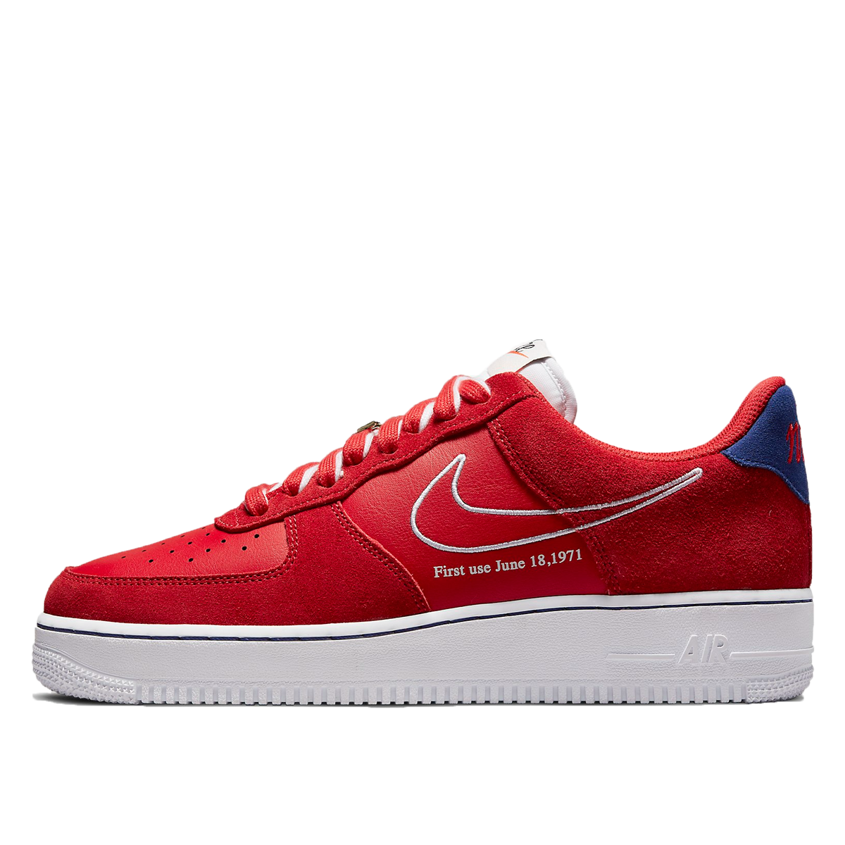 Nike Air Force 1 '07 LV8 'University Red' - 'First Use' (2021)