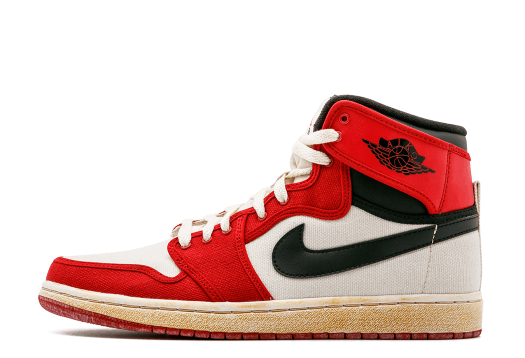 Air Jordan 1 Retro KO Hi 'Chicago Canvas' (2010) | 402297-101 - KLEKT