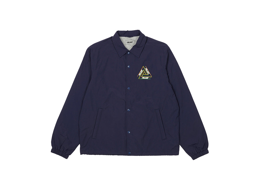 Palace Tri Outline Coach Jacket Navy (SS22) | TBC - KLEKT