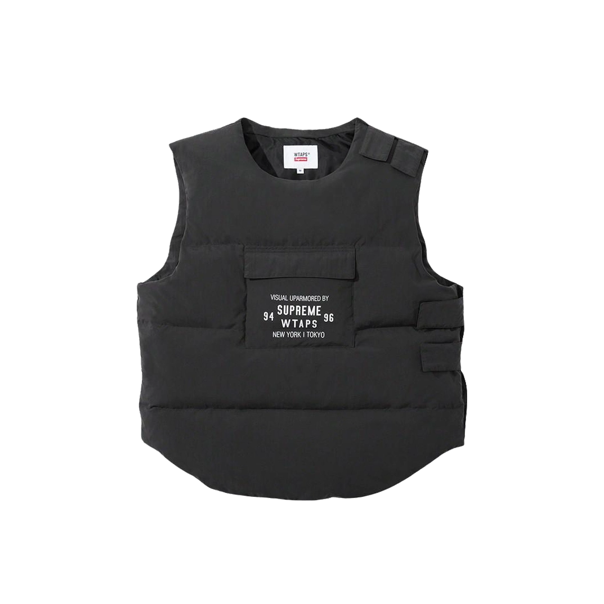 Supreme x WTAPS Tactical Down Vest Black (FW21) | FW21 - KLEKT