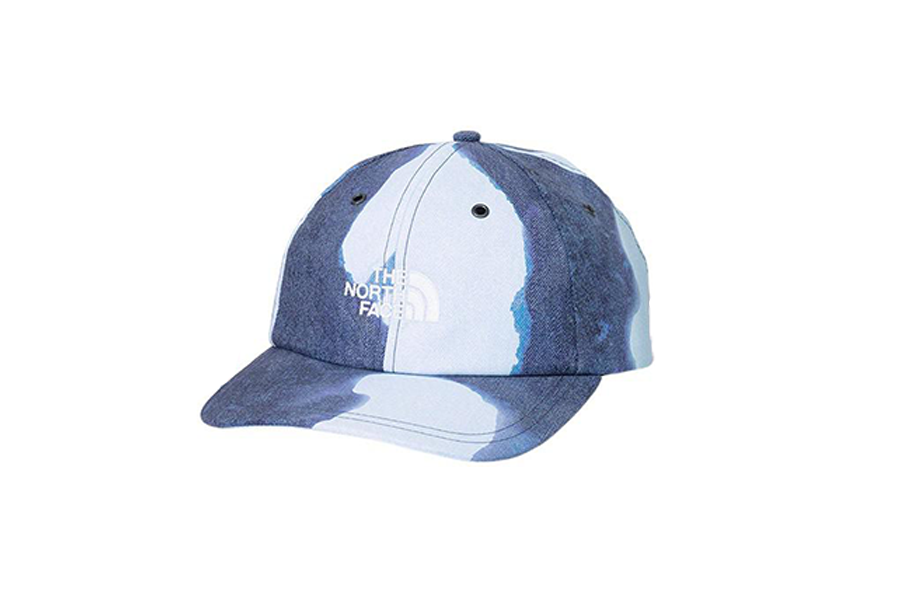 Supreme x The North Face® Bleached Denim Print 6-Panel Indigo