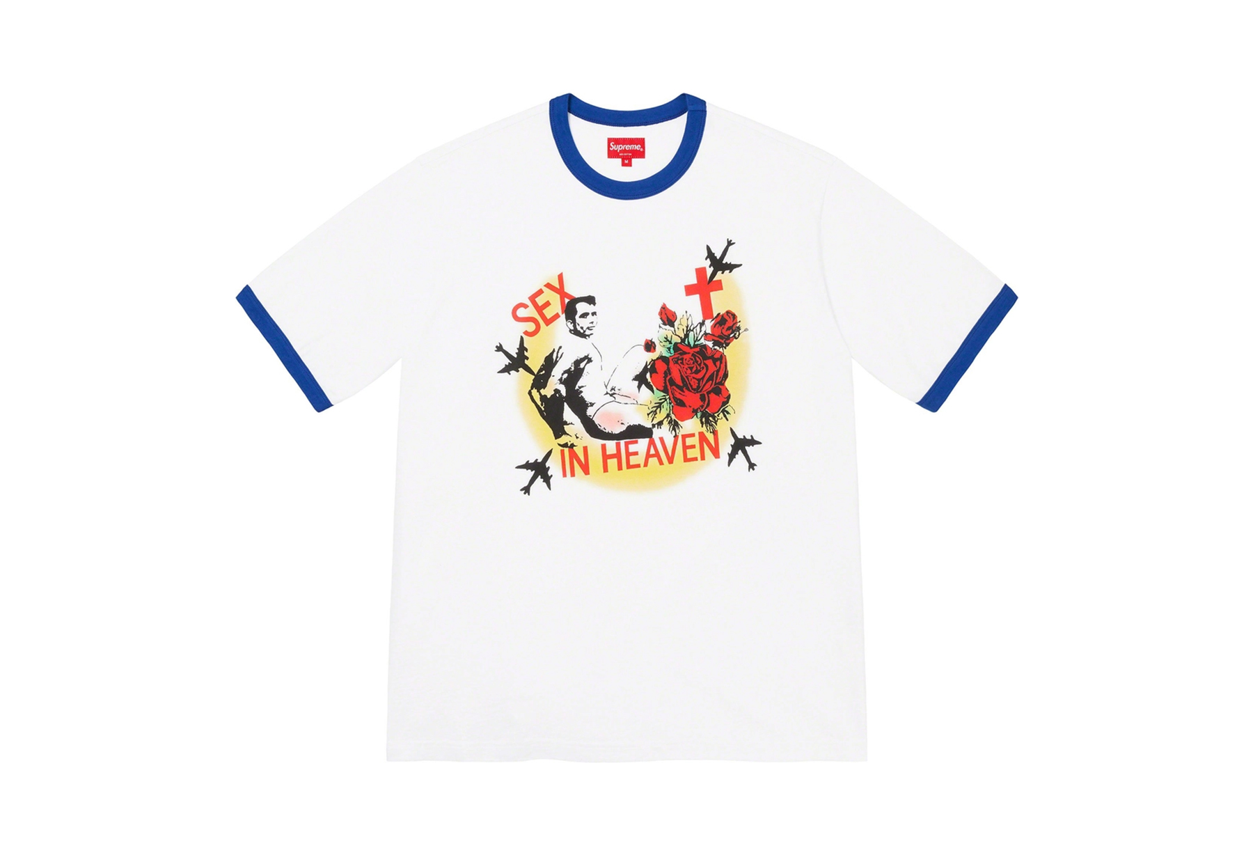 【定番限定品】Supreme Sex In Heaven Ringer Tee リンガーt トップス