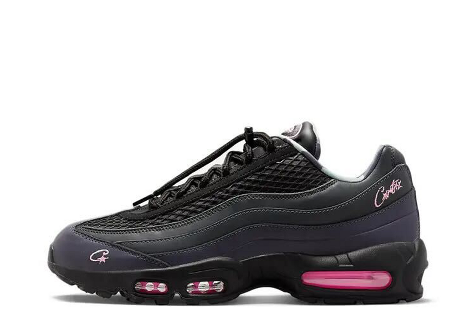 Pink black deals air max 95