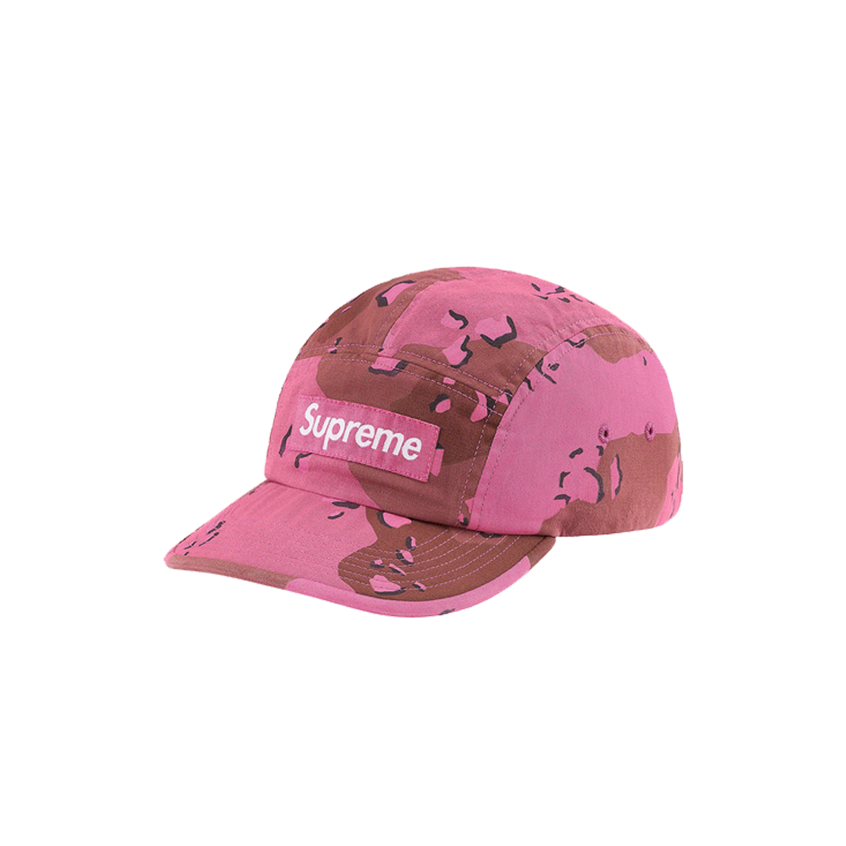 supreme pink camo hat