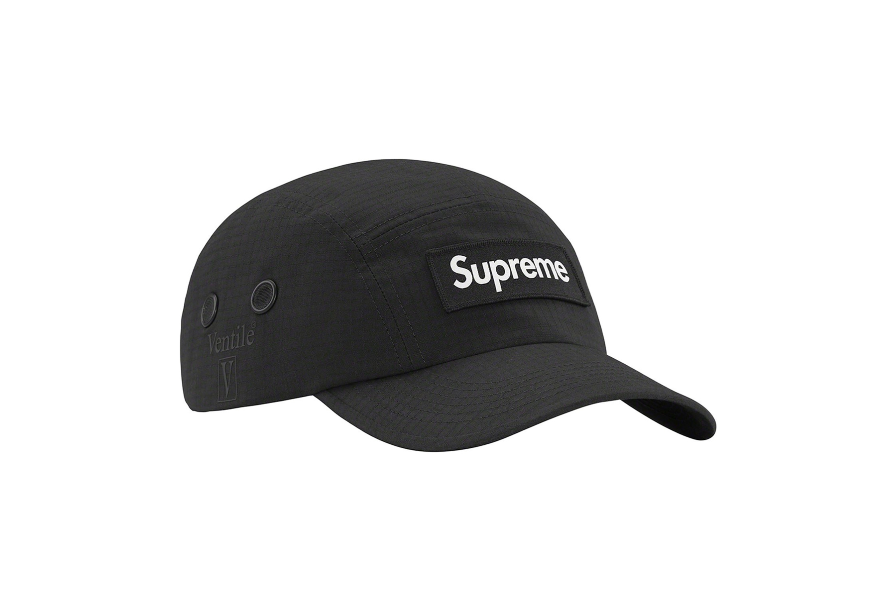 Supreme Ventile Camp Cap Black (SS23) | TBC - KLEKT