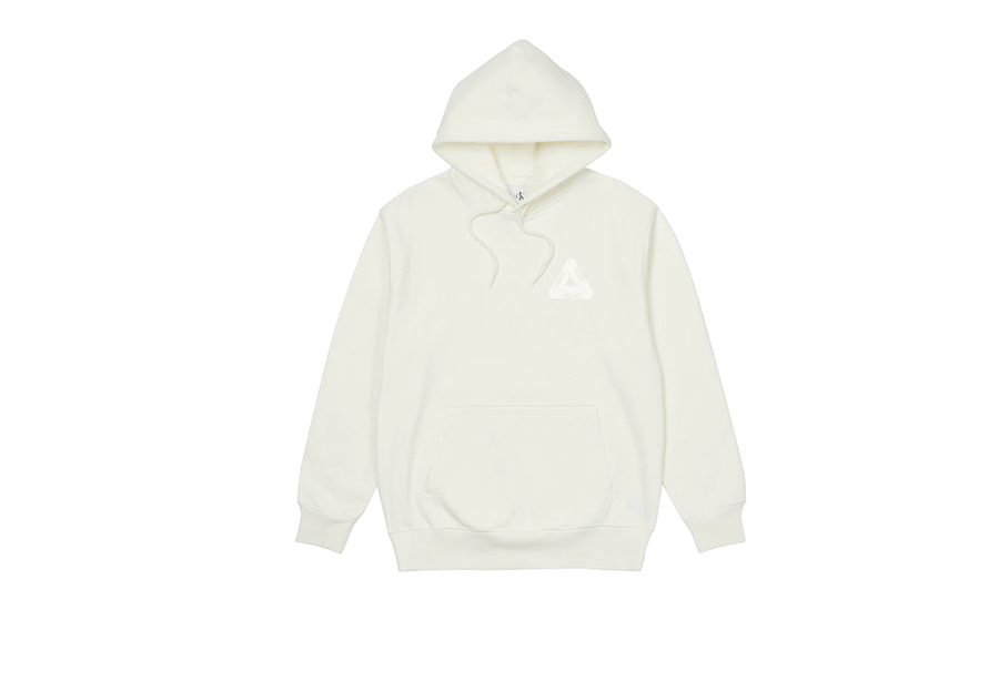 Palace x CK1 Tri-Ferg Hood White (SS22) | TBC - KLEKT