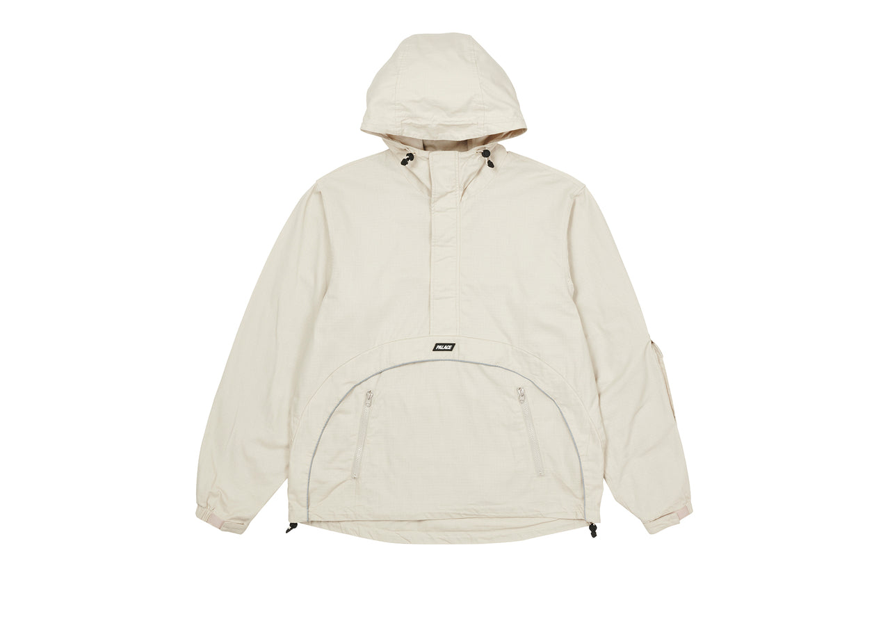 Palace Deflector 1/2 Zip Jacket Stone (FW22) | TBC - KLEKT