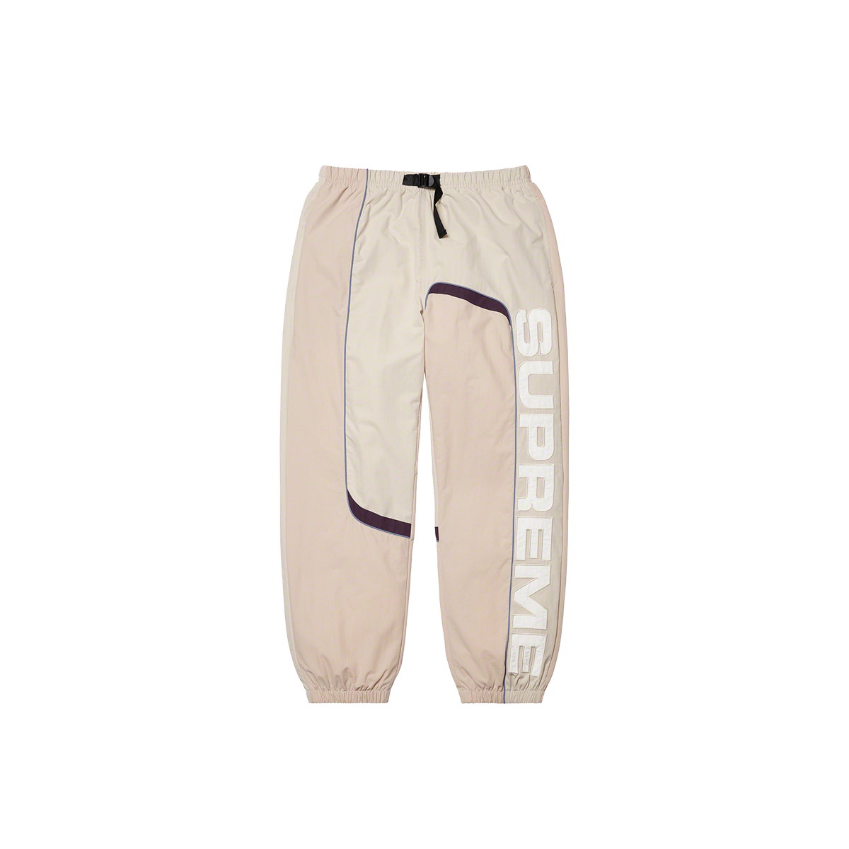 Supreme S Paneled Belted Track Pant Dusty Pink (FW21)