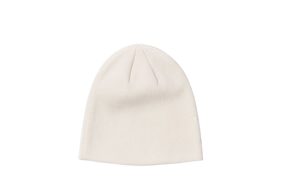 Stussy Debossed Basic Logo Beanie Bone (FW21) | FW21 - KLEKT