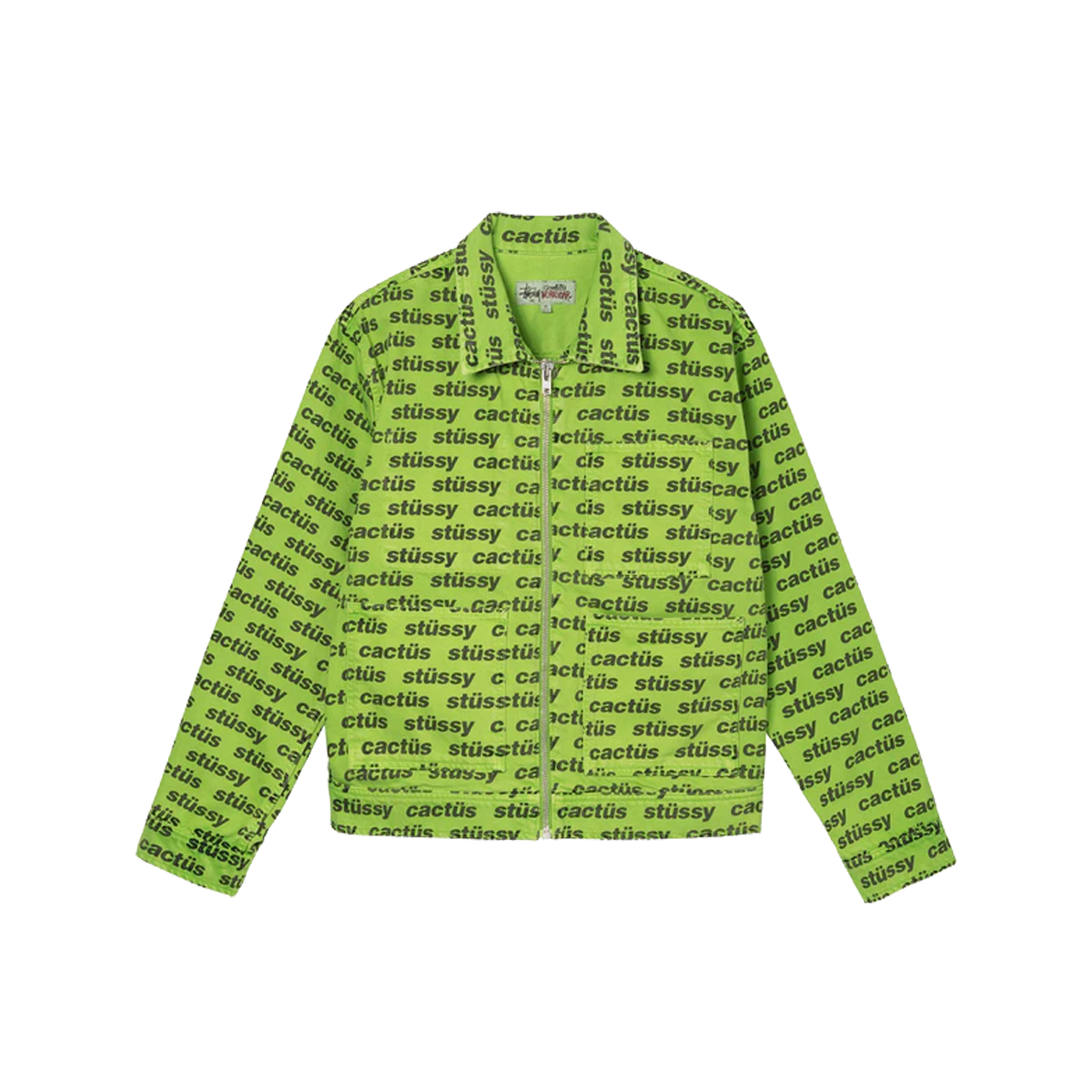 Stussy x CPFM Zip Work Jacket Green (SS21) | SS21 - KLEKT